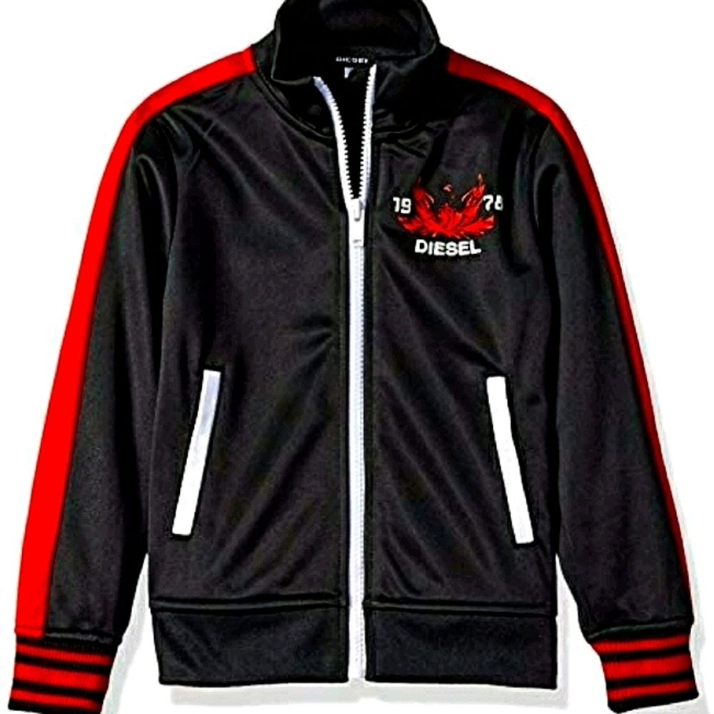 Diesel Boys Tricot Full Zip Active Jacket